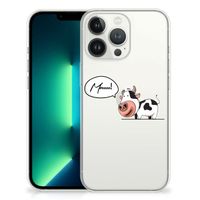 iPhone 13 Pro Max Telefoonhoesje met Naam Cow