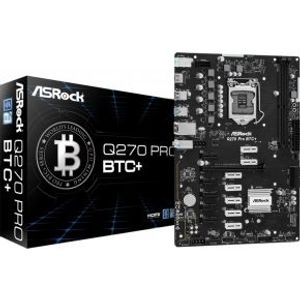 Moederbord Intel Asrock Q270 Pro BTC+