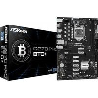 Moederbord Intel Asrock Q270 Pro BTC+ - thumbnail