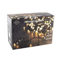 Kerstverlichting warm wit buiten 700 lampjes 1400 cm inclusief timer en dimmer   - - thumbnail