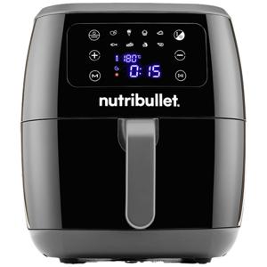 NUTRiBULLET CB NBA071B Airfryer 1800 W Anti-aanbaklaag, BPA-vrij, Heteluchtfunctie, Met display, Timerfunctie Zwart