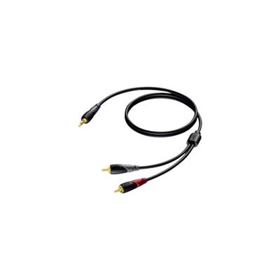 Procab CLA711/3 3,5mm male - 2x RCA 3 meter