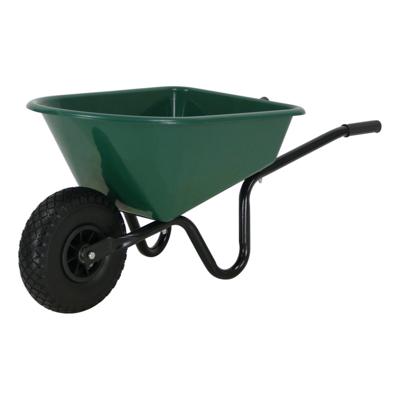 MM Kinderkruiwagen Metaal met Kunststof Bak - Groen