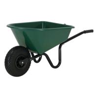 MM Kinderkruiwagen Metaal met Kunststof Bak - Groen