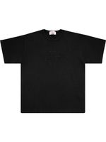 Supreme x Stone Island t-shirt à logo brodé - Noir