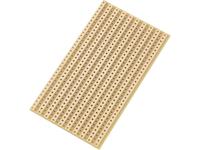 Europrintplaat hardpapier (L x B) 90 x 50 mm 35 µm rastermaat 5,08 mm Conrad Components SU527610 inhoud 1 st.