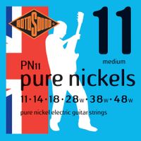 Rotosound PN11 snarenset elektrisch pure nickel wound 11-48 - thumbnail