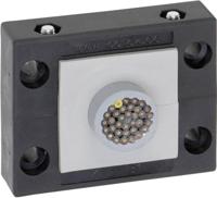 Icotek KEL-B1 Kabelinvoeringsplaat Klem-Ø (max.): 35 mm Polyamide Zwart 1 stuk(s)