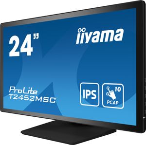 Iiyama ProLite Touchscreen monitor Energielabel: E (A - G) 60.5 cm (23.8 inch) 1920 x 1080 Pixel 16:9 14 ms HDMI, DisplayPort, USB IPS LED