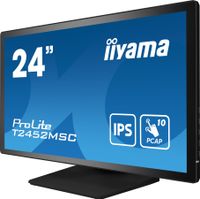 Iiyama ProLite Touchscreen monitor Energielabel: E (A - G) 60.5 cm (23.8 inch) 1920 x 1080 Pixel 16:9 14 ms HDMI, DisplayPort, USB IPS LED - thumbnail