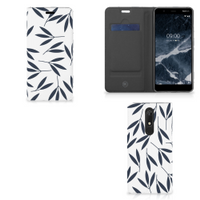 Nokia 5.1 (2018) Smart Cover Leaves Blue - thumbnail