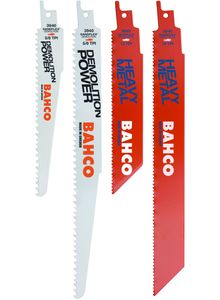 Bahco Reciprozaagbladenset voor metaal en sloop | 3940-HDD-SET-5P - 5 stuks