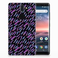 Nokia 9 | 8 Sirocco TPU bumper Feathers Color