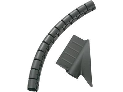 TRU COMPONENTS 1593179 TC-MX-KLT8BK203 Kabelslang 10 mm (max) Zwart 5 m