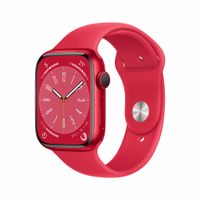 Refurbished Apple Watch Series 8 GPS 41 mm Aluminium Rood Licht gebruikt