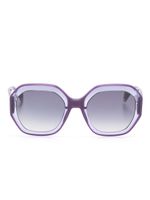 GIGI STUDIOS lunettes de soleil Bright à monture géométrique - Violet - thumbnail