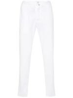Kiton Broek met trekkoord - Wit