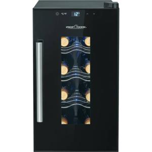 Profi Cook PC-WK 1232 Glaskoelkast 23 l Energielabel: G (A - G) Staand apparaat Zwart