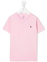 Ralph Lauren Kids t-shirt à encolure ras du cou - Rose