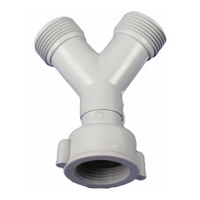 Bulk Y-Stuk Aanvoer 3/4 Pvc
