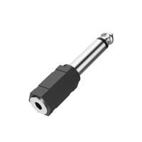 Hama Audioadapter 3,5-mm-jack-koppeling Mono - 6,3-mm-jack-stekker Mono