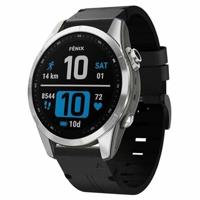 By Qubix - Leren bandje - Zwart - Compatible met Garmin Instinct E - 40mm - Compatible Garmin bandje - Bandbreedte: 20mm