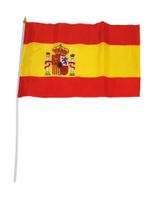 Vlag Op Stok Spanje (30x45cm) - thumbnail