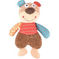 Hondenspeelgoed knuffel Cheery beer 19 x 5.5 x 21 cm Flamingo Bruin
