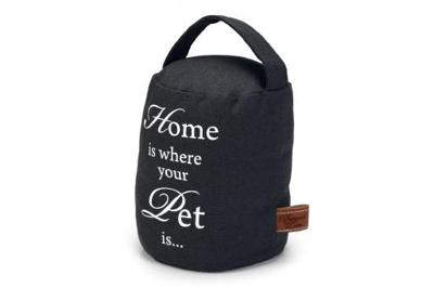 Designed by lotte deurstopper - textiel - grijs - 17x13 cm Designed by lotte deurstopper - textiel - grijs - 17x13 cm