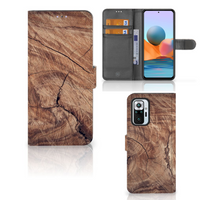 Xiaomi Redmi Note 10 Pro Book Style Case Tree Trunk