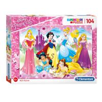 Clementoni Legpuzzel Super Color Prinses, 104st. - thumbnail