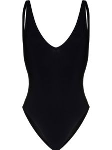 TOTEME maillot de bain à col v plongeant - Noir