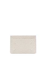 Maison Margiela four-stitch leather card holder - Tons neutres