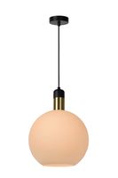 Lucide Julius hanglamp 28cm 1x E27 wit - thumbnail