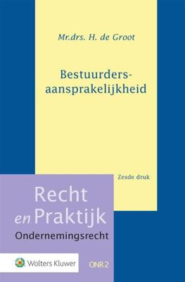 Bestuurdersaansprakelijkheid - Hardcover (9789013160970)