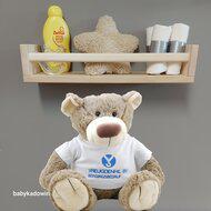 Knuffel Bear Bella babycadeau met logo