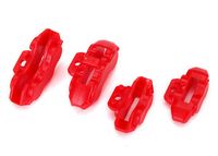 Traxxas - Brake calipers (red), front (2)/ rear (2) (TRX-8367) - thumbnail