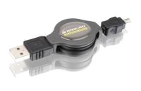 iogear ReelQuick Premium Intrekbare USB 1.1-kabel 4 ft