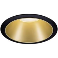 Paulmann 93403 Cole Coin Inbouwlamp LED 6 W Zwart, Goud - thumbnail