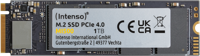 Intenso 3836460 internal solid state drive M.2 1 TB PCI Express 4.0 NVMe - thumbnail