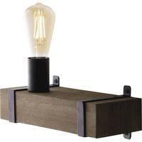 ECO-Light I-TEXAS-AP1 Wandlamp E27 Bruin - thumbnail