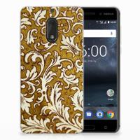 Siliconen Hoesje Nokia 6 Barok Goud