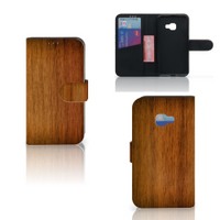 Samsung Galaxy Xcover 4 | Xcover 4s Book Style Case Donker Hout