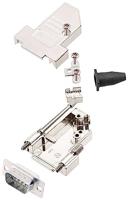 Encitech DTSL09-LJSRG-S-DMP-W-K 6355-8042-21 D-SUB Stiftleisten-Set 45° Polzahl: 9 Lötkelch 1 pc(s)