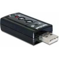 Delock 63926 Externe USB 2.0-geluidsadapter Virtueel 7.1 - 24 bit / 96 kHz met S/PDIF - thumbnail