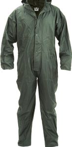 Regenoverall pu-flex groen XXXL