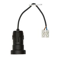 Bachmann fitting, metaal, geïntegreerd, 10 W, grijs, 35 x 35 x 25 cm