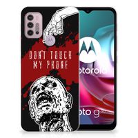 Motorola Moto G30 | G10 Silicone-hoesje Zombie Blood