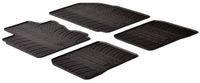 Rubbermatten passend voor Nissan Note 2006-2012 (T-Design 4-delig) GL0291