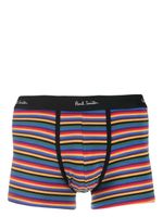 Paul Smith boxer rayé à bande logo - Noir